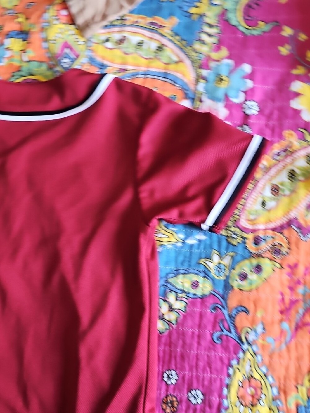 Kids Arizona Diamondbacks Red Baseball Jersey - Button Front - Picture 6 of 7